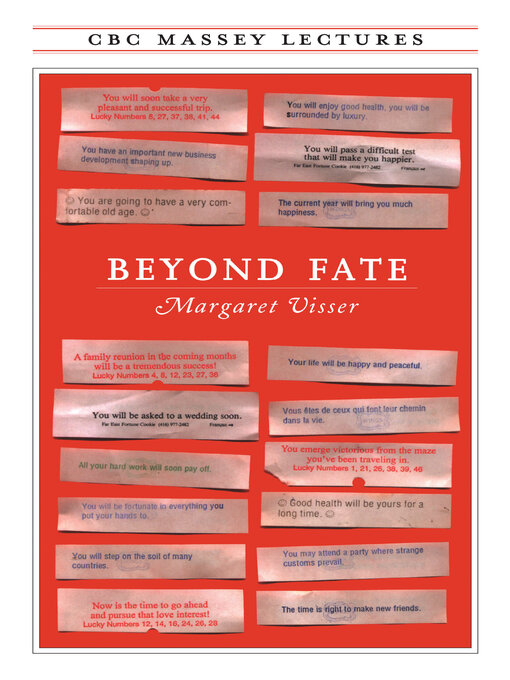 Title details for Beyond Fate by Margaret Visser - Available